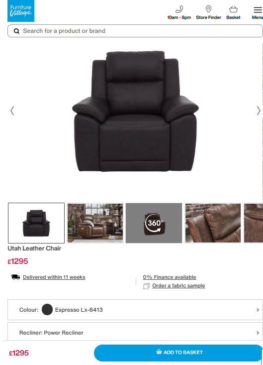 Price comparison
