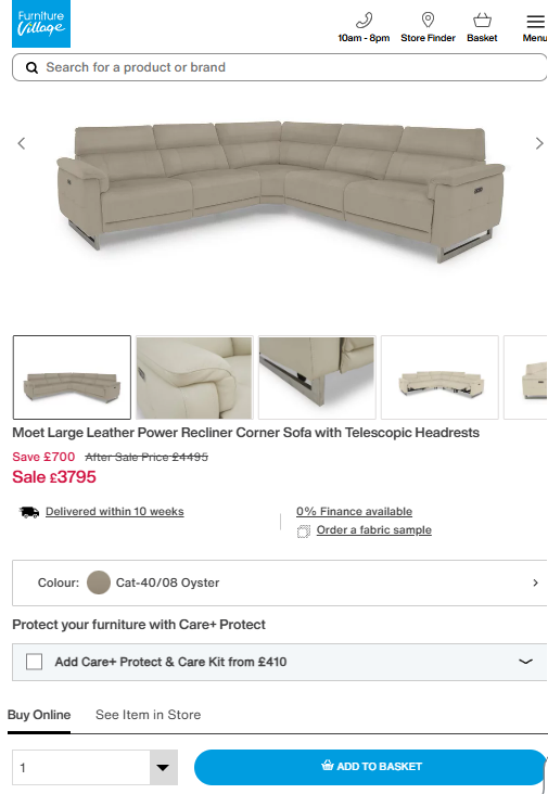 Price comparison