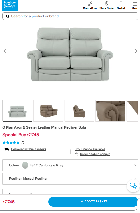 Price comparison