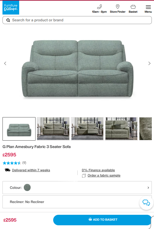 Price comparison