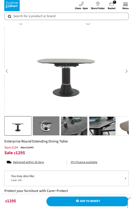 Price comparison