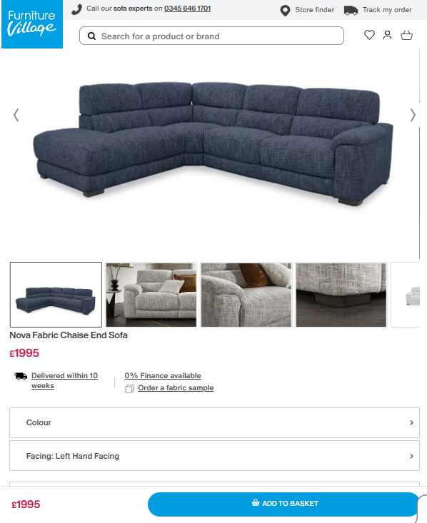 Price comparison