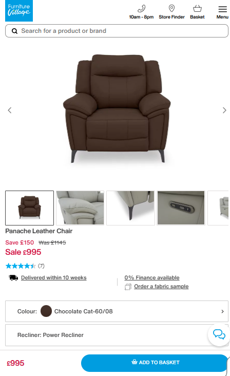 Price comparison