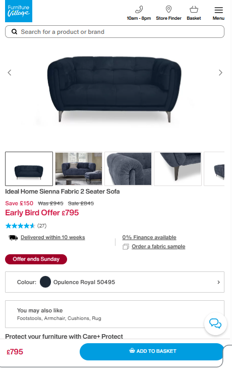 Price comparison