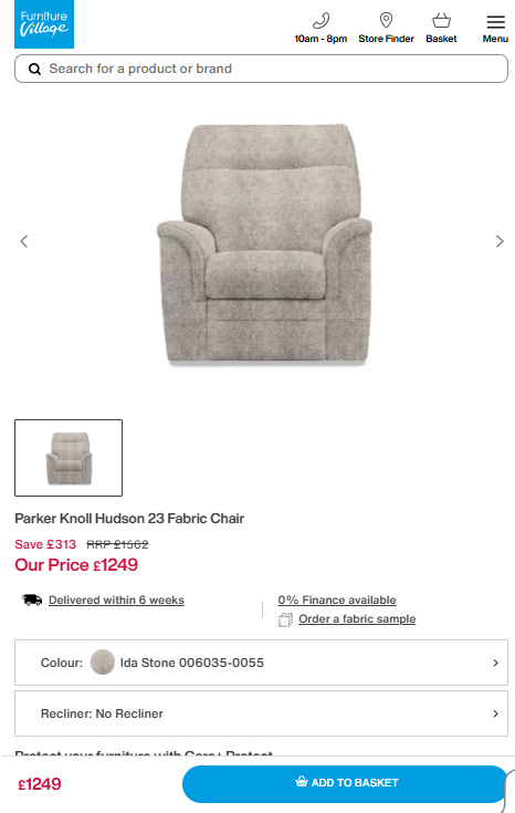 Price comparison