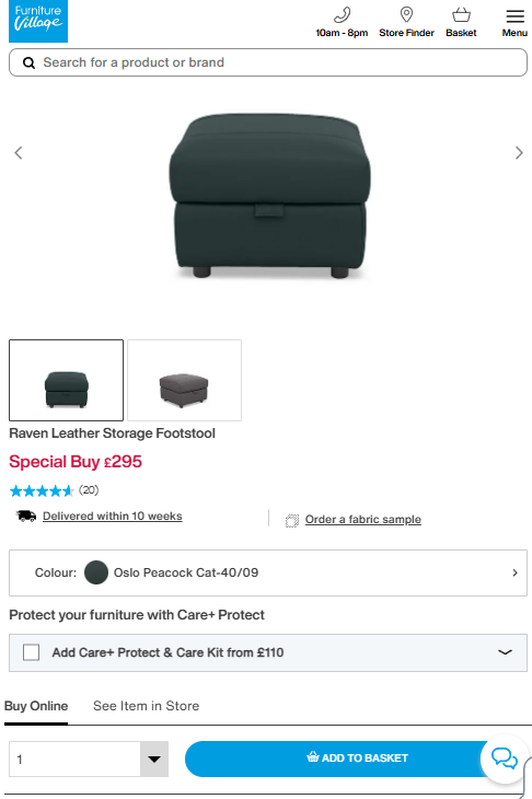 Price comparison