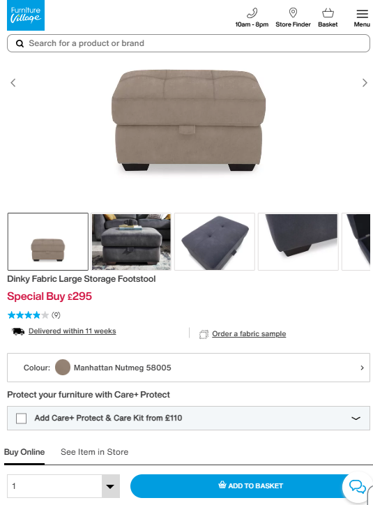 Price comparison