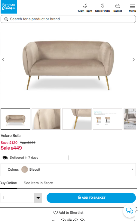 Price comparison
