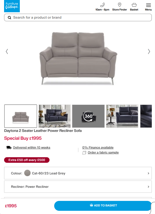 Price comparison