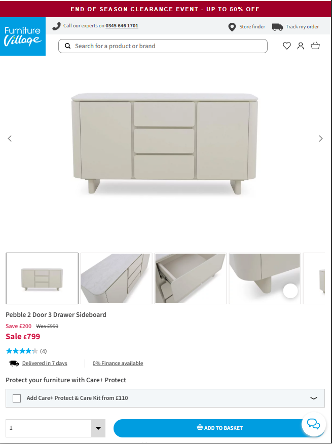 Price comparison