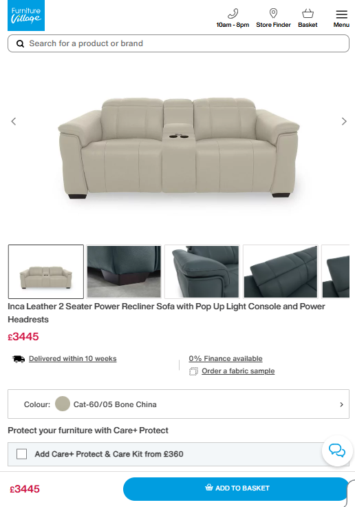 Price comparison