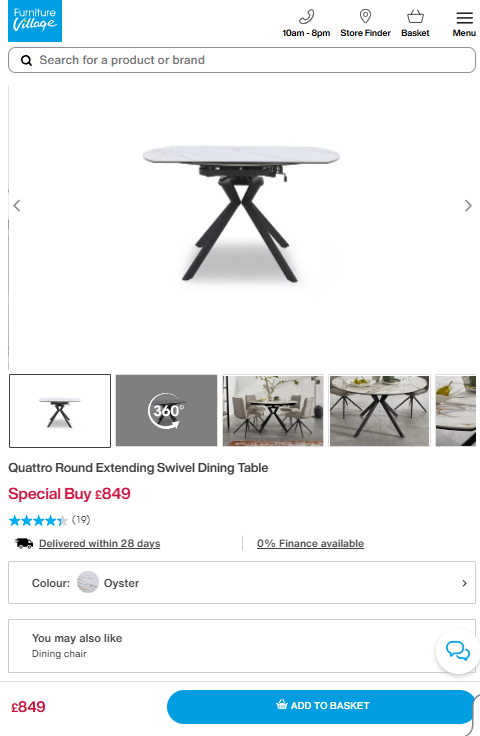 Price comparison
