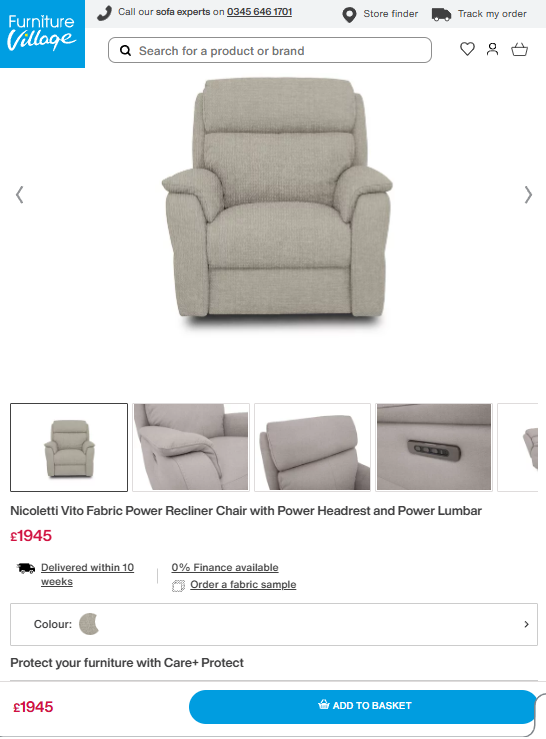 Price comparison