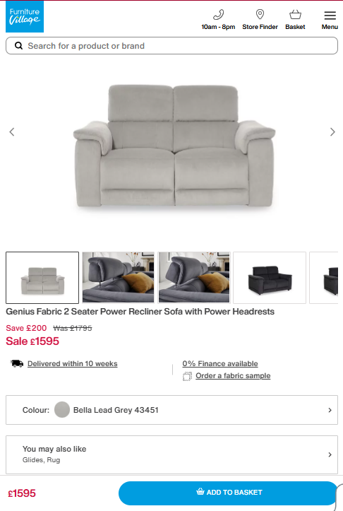 Price comparison