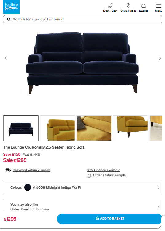Price comparison