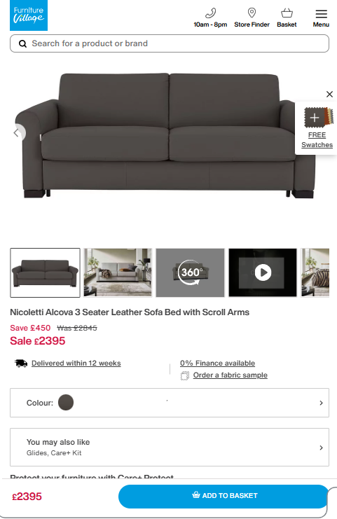 Price comparison