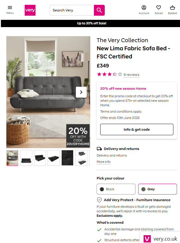 Price comparison