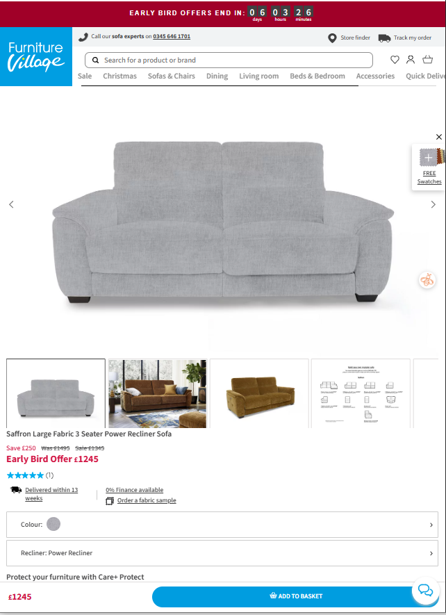 Price comparison