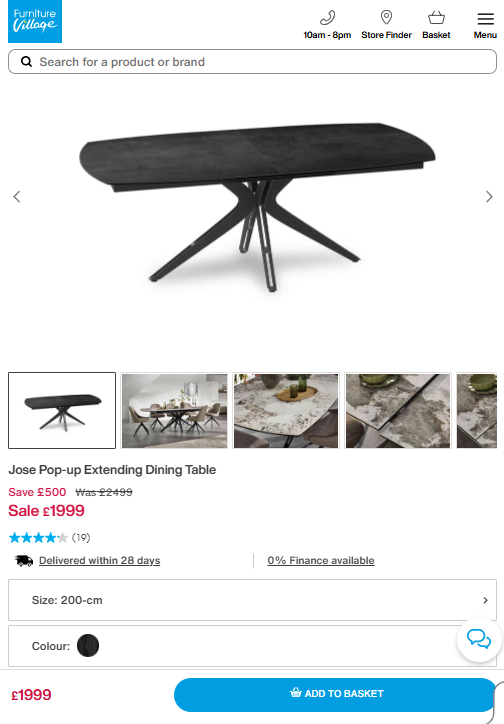 Price comparison