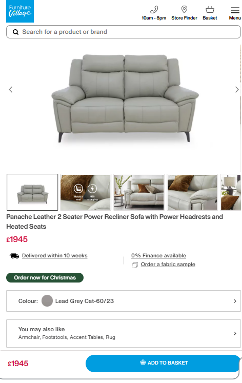 Price comparison