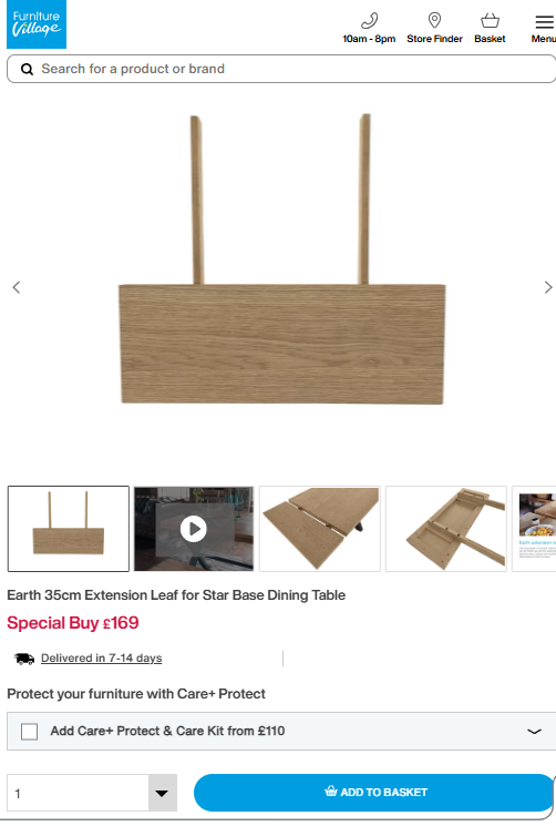 Price comparison