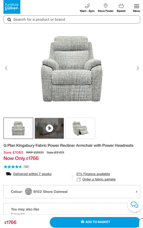 Price comparison