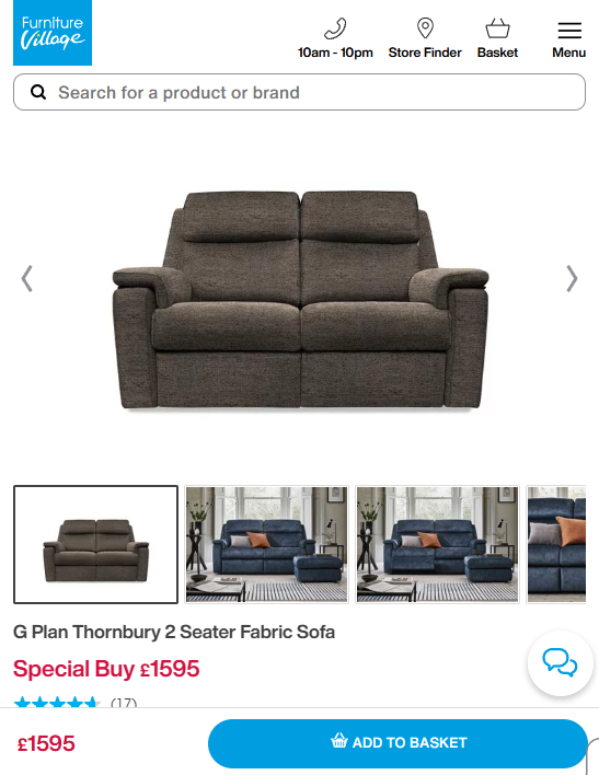 Price comparison