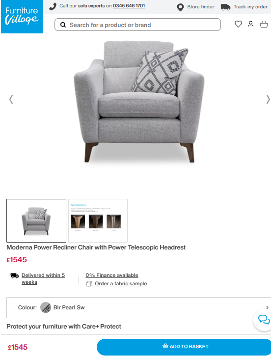 Price comparison