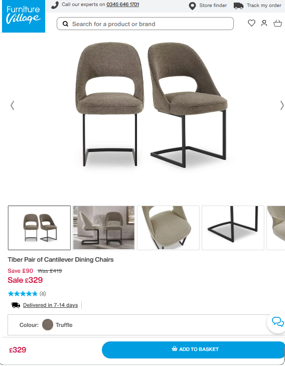Price comparison