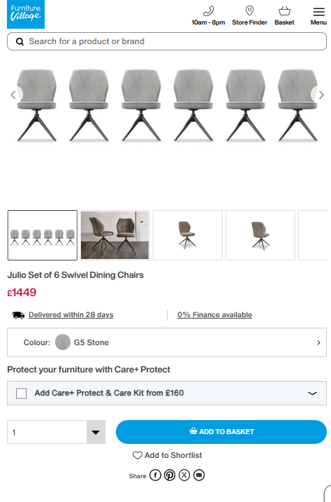 Price comparison