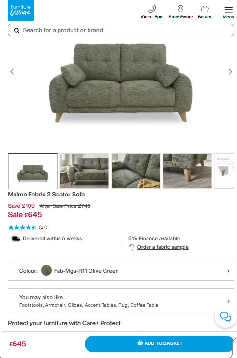 Price comparison
