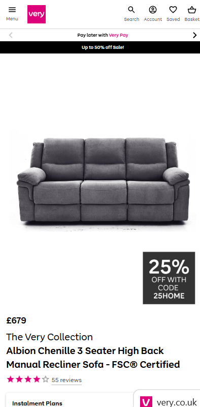 Price comparison