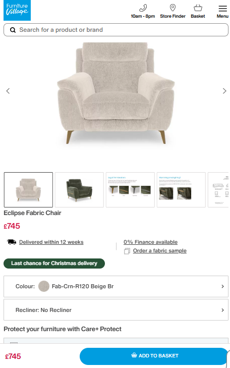 Price comparison