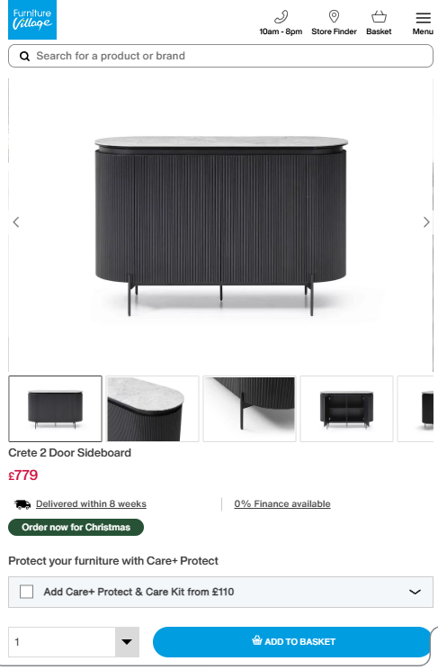 Price comparison