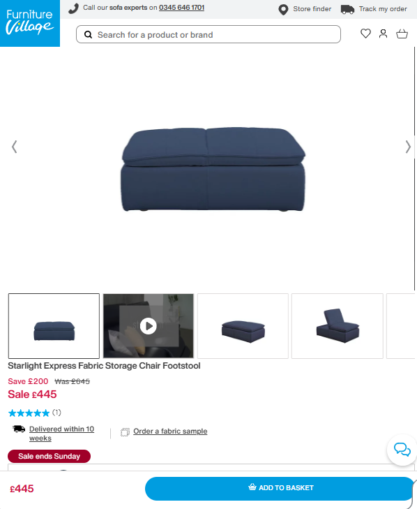 Price comparison