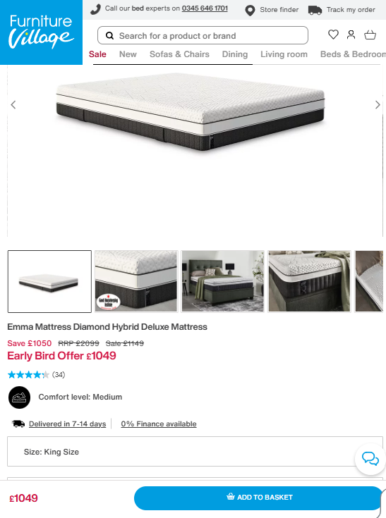 Price comparison