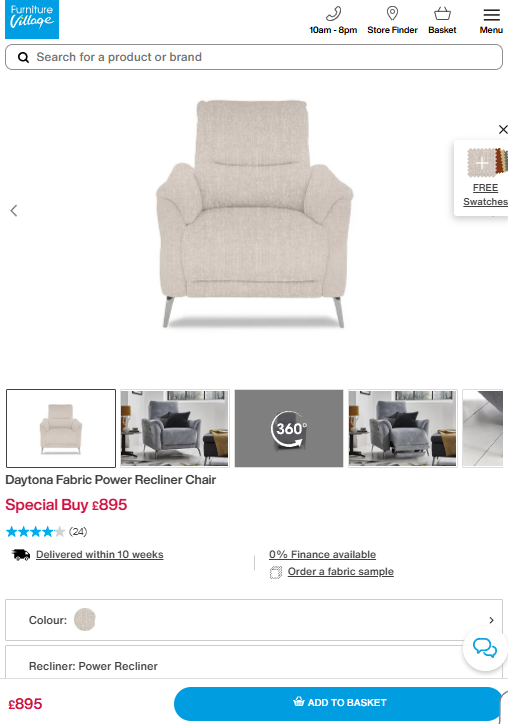 Price comparison