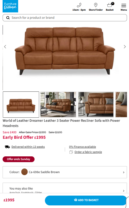 Price comparison
