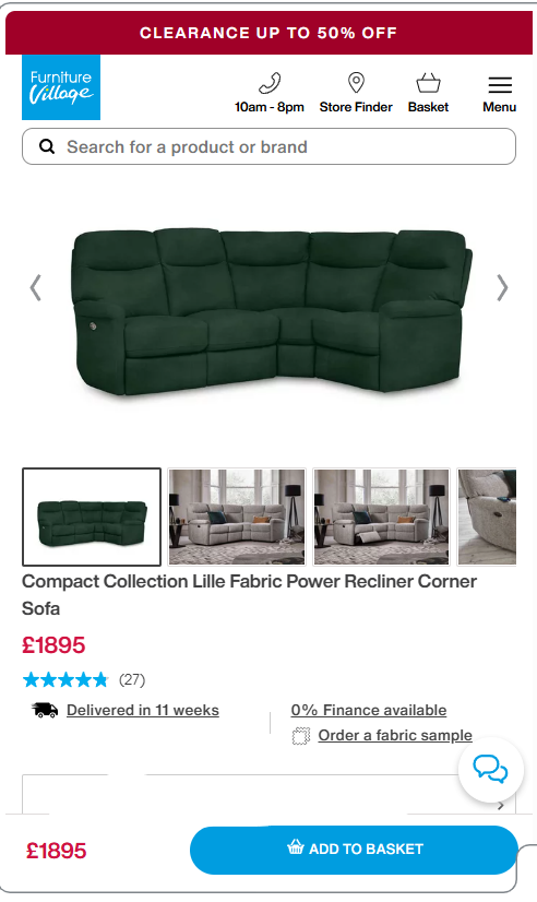 Price comparison