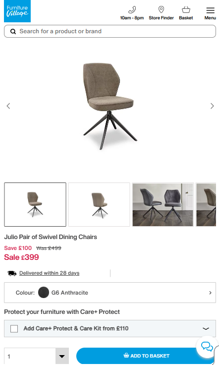 Price comparison