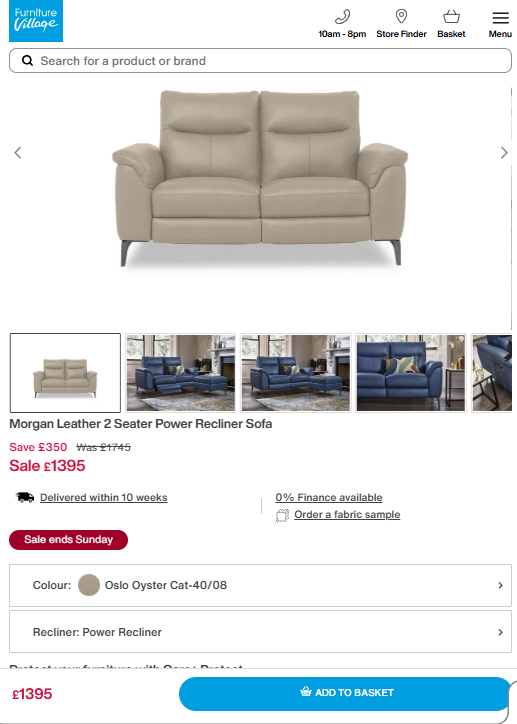 Price comparison