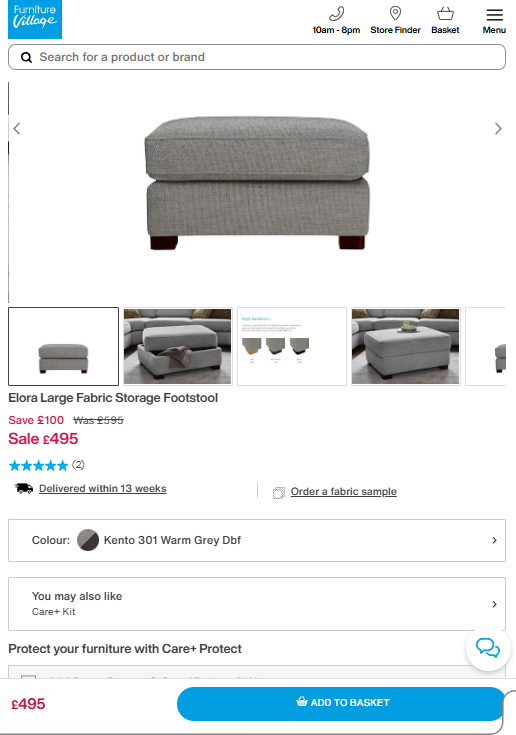 Price comparison