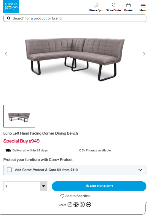 Price comparison