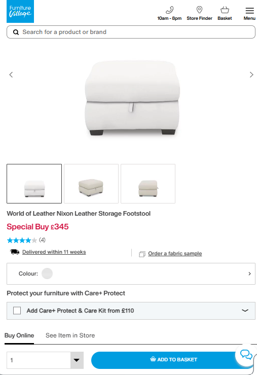 Price comparison