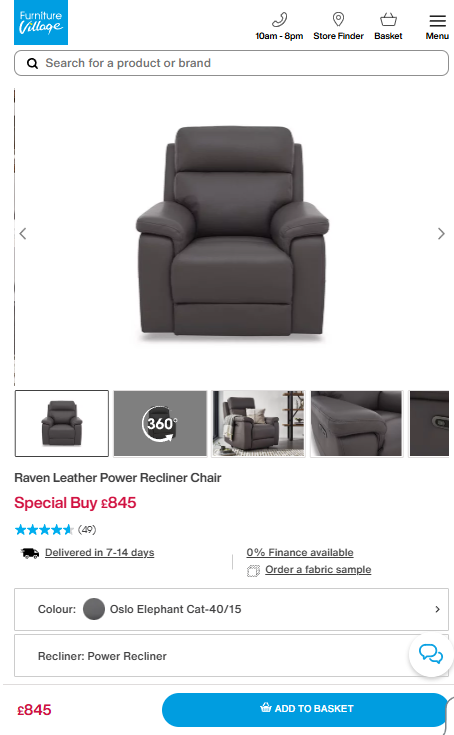 Price comparison