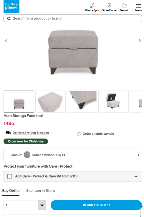 Price comparison
