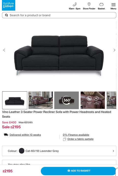 Price comparison
