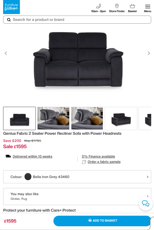 Price comparison