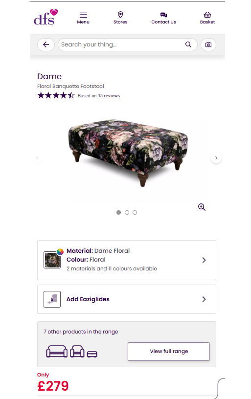 Price comparison
