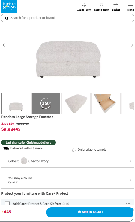 Price comparison
